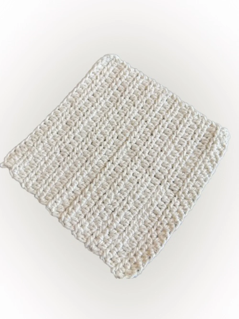 Handmade Crochet 100% cotton Dishcloths Set of 4 Colorful Kitchen Washcloths